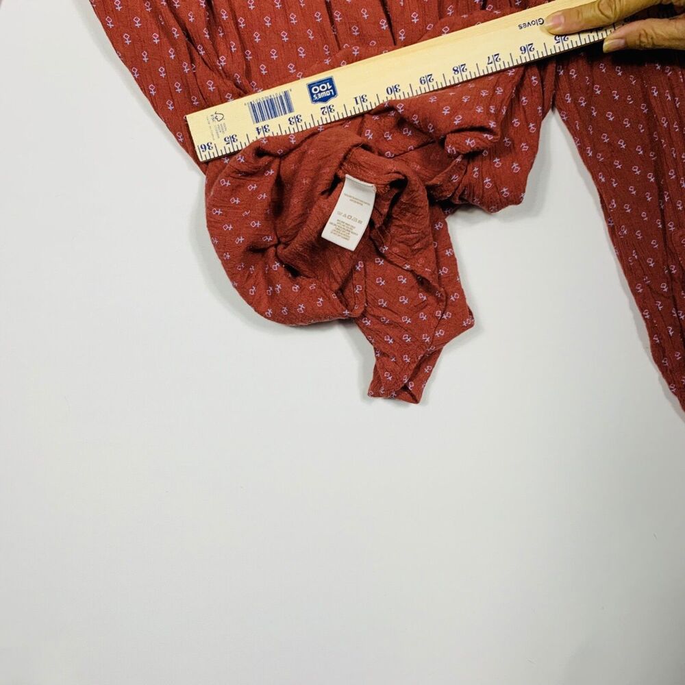 Free People Shirt Womens XS TP Boho Sienna High Low Long Sleeve Peasant Bohemian - Picture 10 of 10